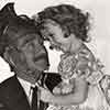 Adolphe Menjou and Shirley Temple, Little Miss Marker, 1934
