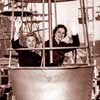 Skyway photo with NY Opera publicist Constance Hope and The Begum Aga Khan, February 7, 1957