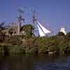 Disneyland Tom Sawyer Island The Old Mill, September 1963