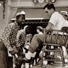 Teddy and Kenny, Shoeshine Boys, Disneyland Town Square, 1960s