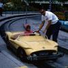 Disneyland Autopia, April 1965
