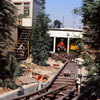 Disneyland Big Thunder Mountain Railroad construction photo, March 1979