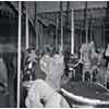 Mickey Hargitay and Jayne Mansfield, Disneyland King Arthur's Carrousel attraction, May 1957