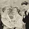 Joel McCrea, Mary Astor, Claudette Colbert, and Rudy Vallee, The Palm Beach Story, 1942