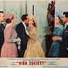 Sidney Blackmer, Margalo Gillmore, Bing Crosby, Grace Kelly, Celeste Holm, and Frank Sinatra, High Society lobby card, 1956