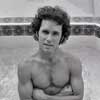 Gregory Harrison in a hot tub photo