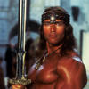 Arnold Schwarzenegger as Conan the Barbarian 1982