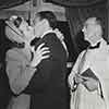 Deanna Durbin, Gene Kelly, and Rev. Neal Dodd, Christmas Holiday, 1944