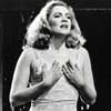 Michael Tighe photo of Kathleen Turner in the Broadway production of Cat on a Hot Tin Roof, 1990