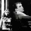 Michael Tighe photo of Kathleen Turner and Daniel Hugh Kelly in the Broadway production of Cat on a Hot Tin Roof, 1990