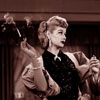 Lucille Ball in I Love Lucy photo with Desi Arnaz and William Frawley