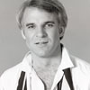 Steve Martin photo by Harry Langdon, 1983