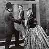 Victor Jory, Vivien Leigh, and Isabel Jewell, Gone with the Wind, 1939