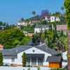 View from Chateau Marmont hotel room 32, July 2024