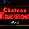Chateau Marmont neon sign, April 2022
