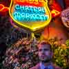 Chateau Marmont garage and entrance photo, August 2015