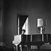 Anthony Perkins at the piano, Chateau Marmont, 1954