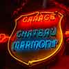 Chateau Marmont neon sign, August 2022