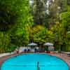 Chateau Marmont Hotel in Hollywood pool area July 2016