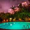 Chateau Marmont Hotel in Hollywood pool area February 2017