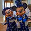 Mickey and Minnie Mouse at Disneyland Club 33, December 2015