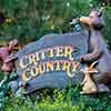Disneyland Critter Country sign, August 2007