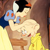 Snow White scene with Snow White and Dopey