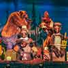 The Five Bear Rugs and Baby Oscar, Country Bear Jamboree, Walt Disney World, January 2010