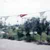 Backstage Fantasyland view from Disneyland Railroad, August 1958