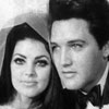Wedding day portrait of Priscilla & Elvis, May 1, 1967