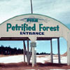 Petrified Forest entrance, 1960
