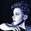Judy Garland Painting