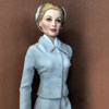 Franklin Mint Grace Kelly vinyl doll wearing Royal Honeymoon outfit