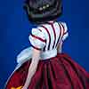 Franklin Mint Gone with the Wind Christmas with Ashley Scarlett O'Hara doll