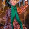 Tonner Scarlett O'Hara vinyl doll wearing the Franklin Mint Battlefield outfit