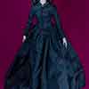 Restyled Tonner Gone with the Wind Fire of Atlanta doll wearing Franklin Mint Beau Monde outfit