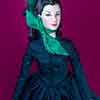 Restyled Tonner Gone with the Wind Fire of Atlanta doll wearing Franklin Mint Beau Monde outfit