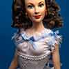 Franklin Mint Gone with the Wind Scarlett O'Hara Belle of the BBQ vinyl doll