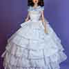 Franklin Mint Gone with the Wind Scarlett O'Hara Belle of the BBQ vinyl doll