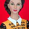 Tonner Scarlett O'Hara doll wearing Franklin Mint Gone with the Wind Business Woman outfit