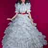 Franklin Mint Vivien Leigh as Scarlett O'Hara porcelain doll