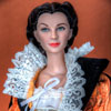 Tonner Scarlett O'Hara in a Doll Fashions by Alana Paisley Robe costume photo