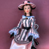 Scarlett O'Hara Tonner doll wearing Franklin Mint Peachtree Street outfit