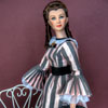 Scarlett O'Hara Tonner doll wearing Franklin Mint Peachtree Street outfit