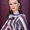 Tonner Scarlett O'Hara doll wearing Franklin Mint Peachtree Street outfit