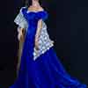 Tonner Gone with the Wind doll wearing Franklin Mint Portrait outfit