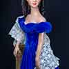 Tonner Gone with the Wind doll wearing Franklin Mint Portrait outfit