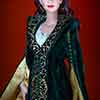 Tonner Scarlett O'Hara doll wearing Franklin Mint Gone with the Wind Pride and Vanity outfit