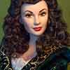 Scarlett O'Hara Franklin Mint Portrait doll wearing Pride and Vanity outfit