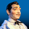 Franklin Mint Clark Gable as Rhett Butler porcelain doll